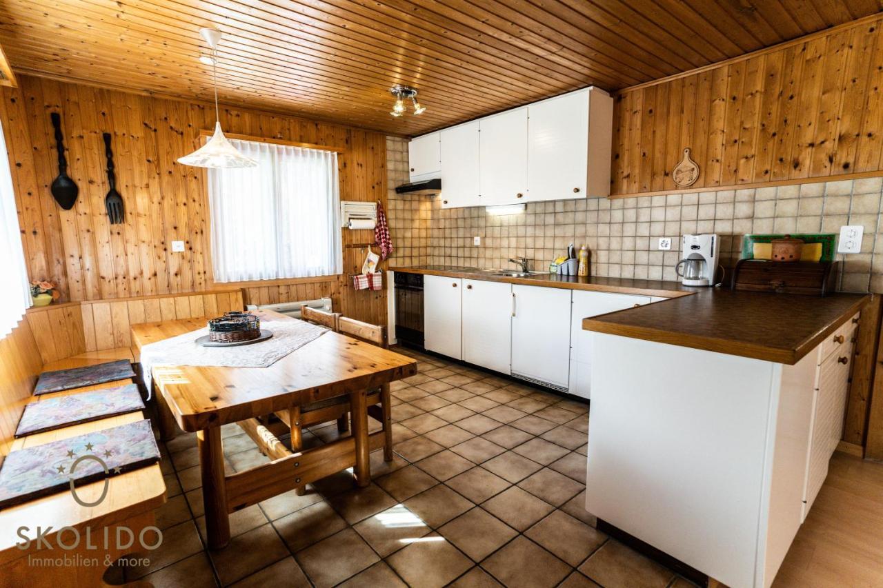 Haus Birchi, Fiesch 3.5-Zimmerwohnung Birchi Экстерьер фото